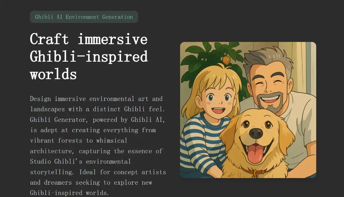 Ghibli Generator	 image number 11