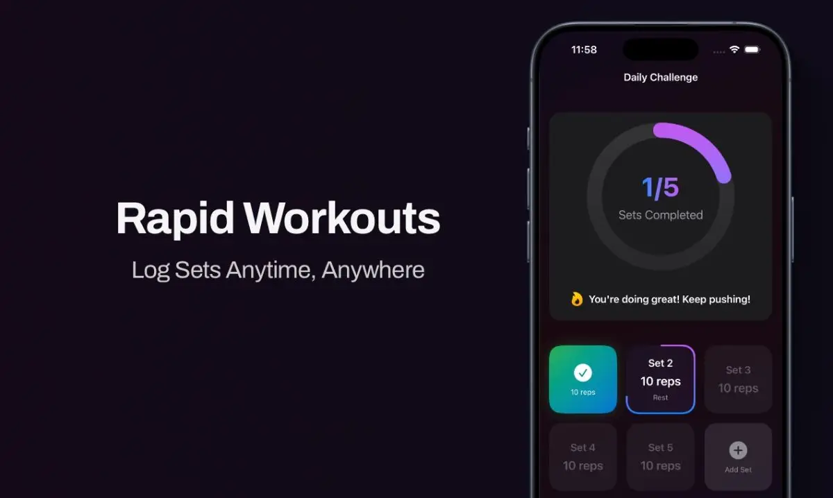 GtG: 1 Minute Workouts image number 01
