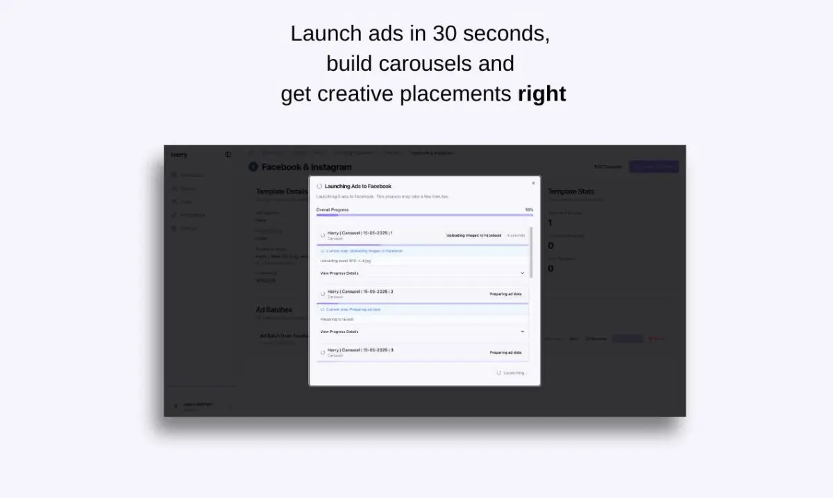 Harry - Bulk Ad Launcher image number 01