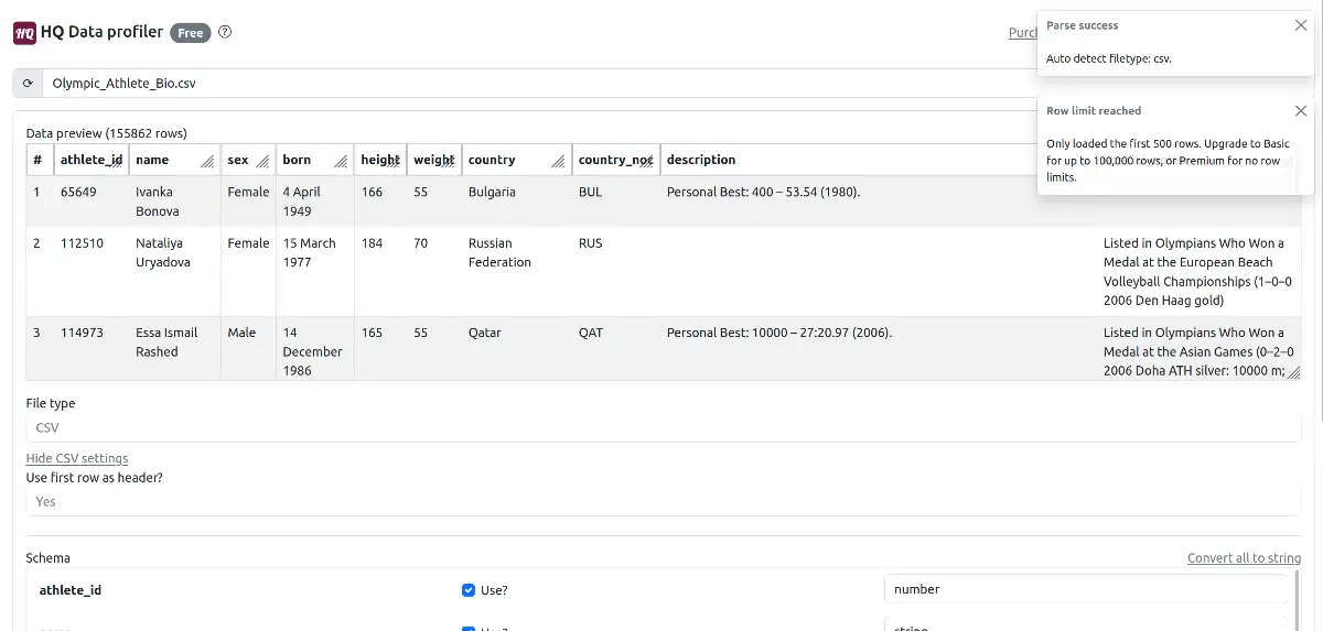 HQ Data Profiler image number 31