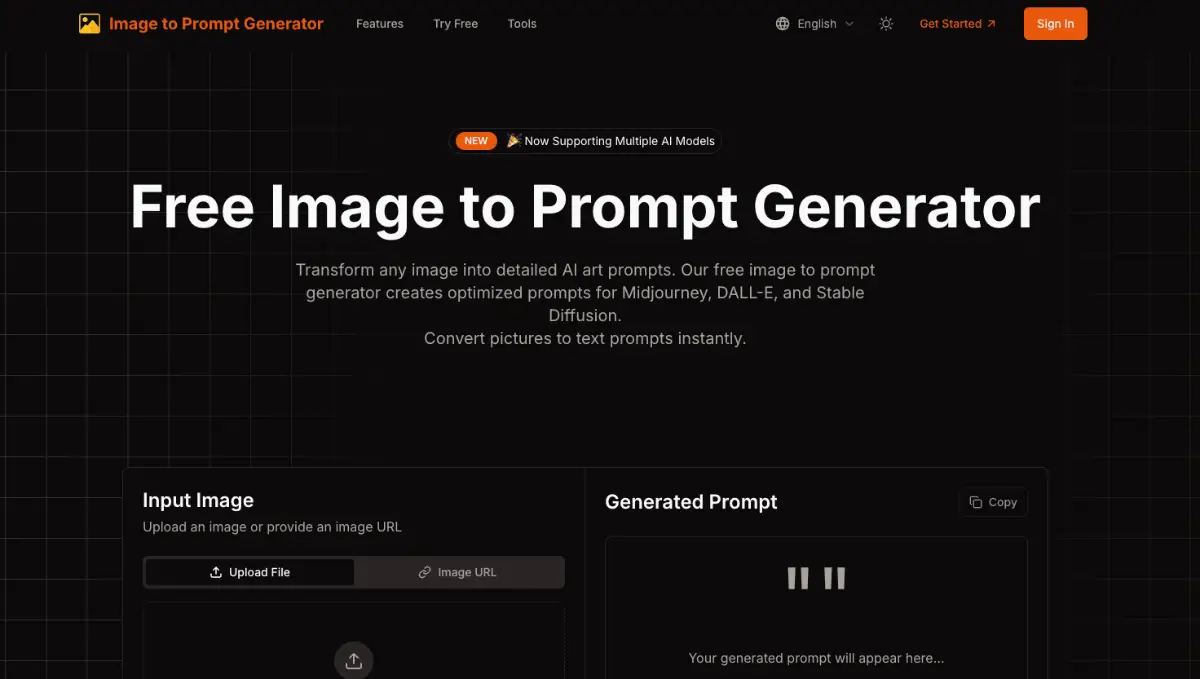 Image to Prompt Generator image number 01