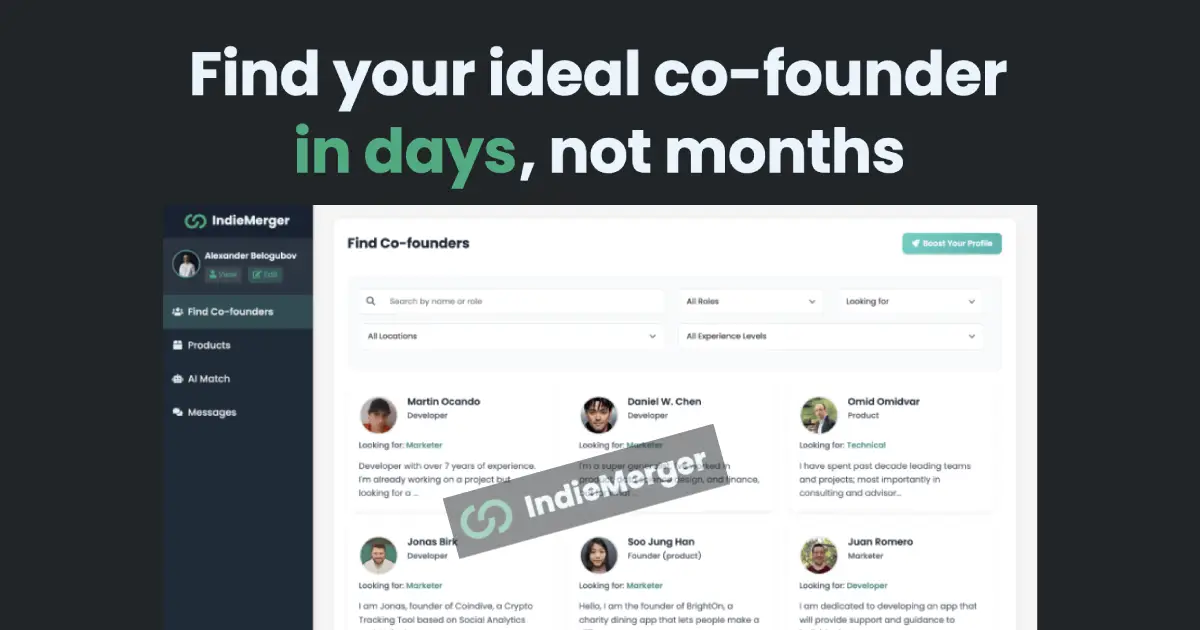 IndieMerger image number 01