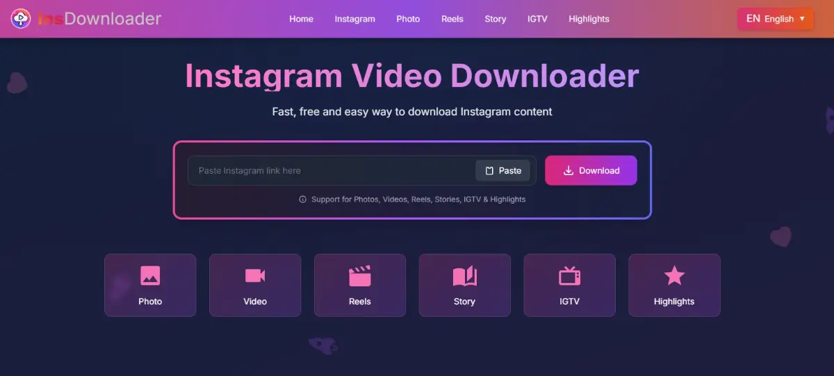 Instagram Video Downloader image number 01