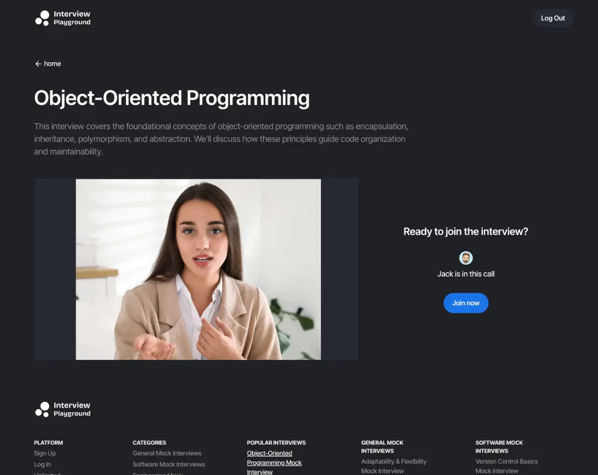 Interview Playground image number 11