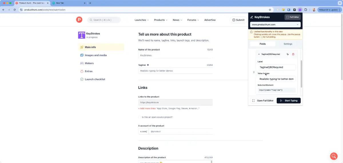 KeyStrokes image number 21