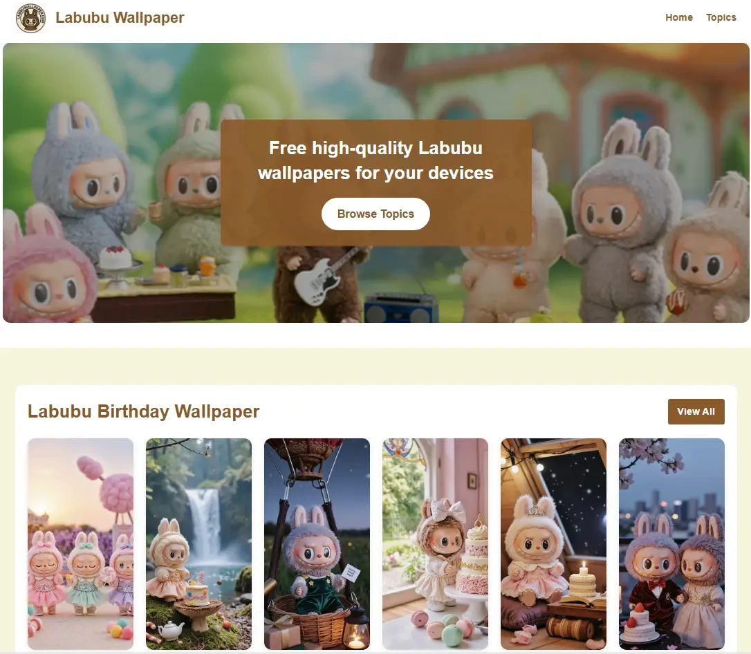 Labubu Wallpaper image number 11