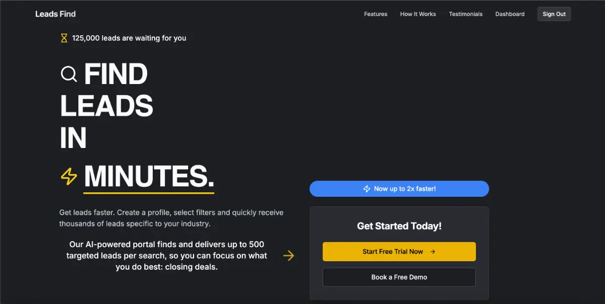 LeadsFind product image