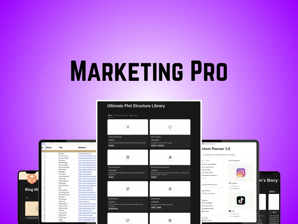 Marketing Templates image number 01