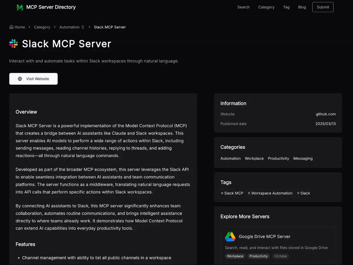 MCP Server Directory image number 11