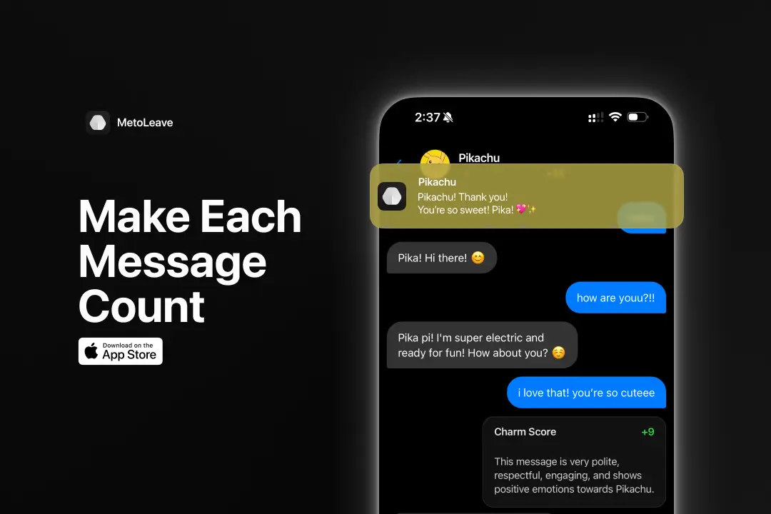 metoLeave - AI Messaging Game image number 11