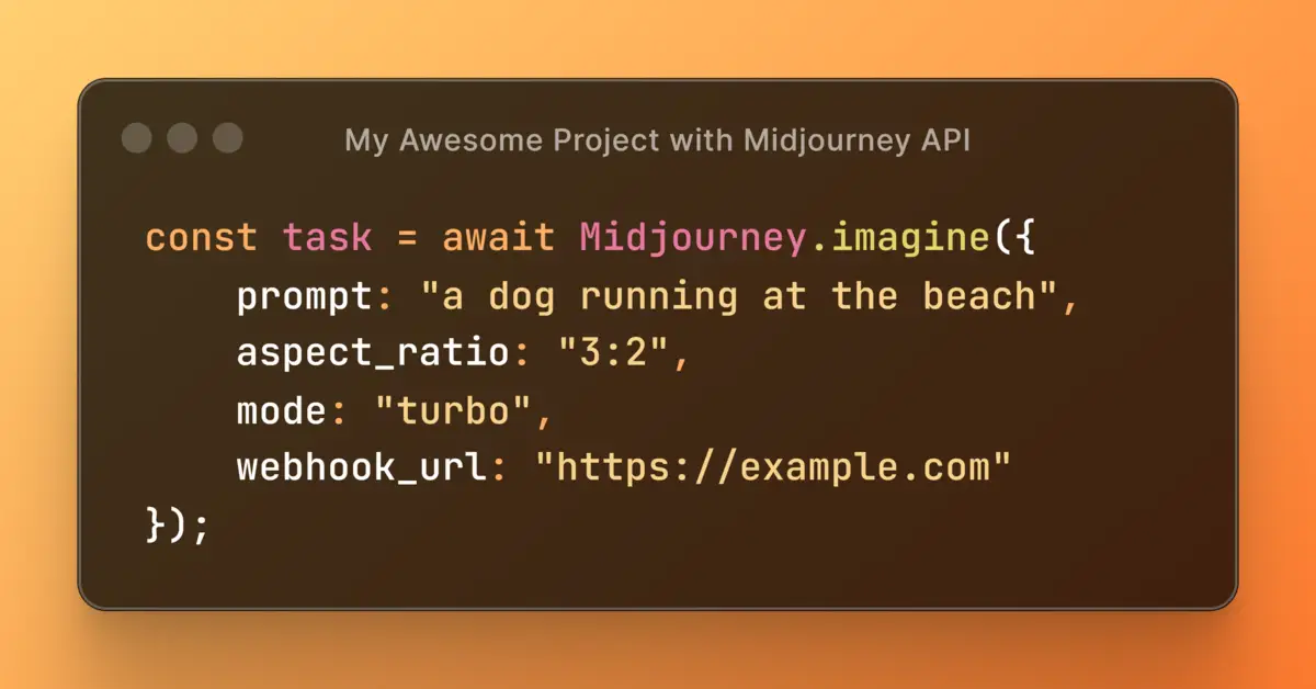 Midjourney API by APIFRAME product image