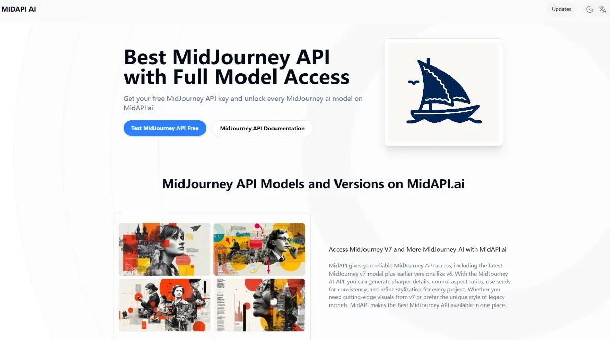 MidJourney API - Unofficial product image