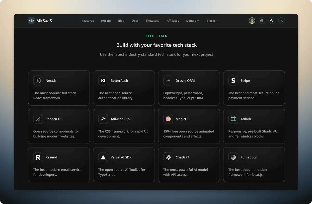 MkSaaS image number 31