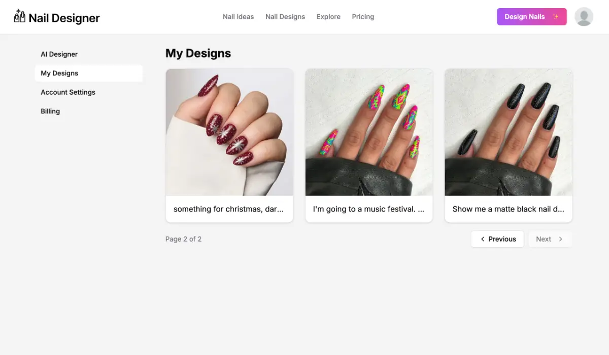 Nail Designer AI image number 21