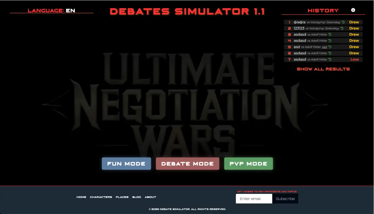 Negotiation Wars aka Debates Simulator image number 11