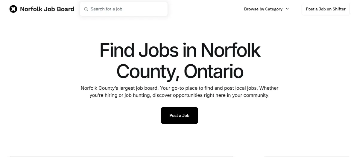 Norfolk County Job Board product image