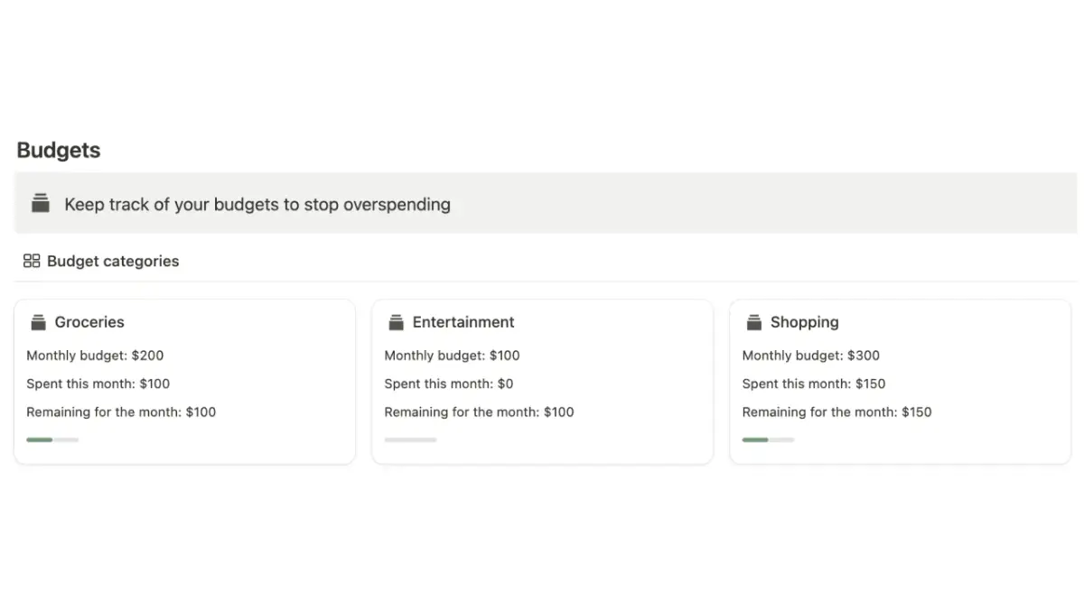 Notion Ultimate Finance Tracker image number 31