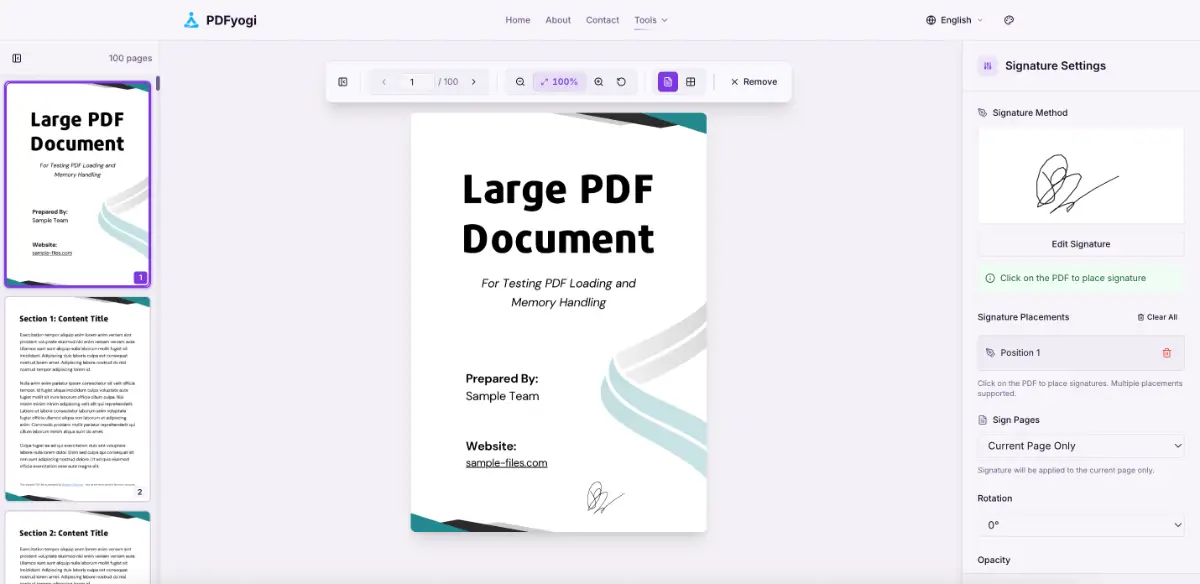 PDFyogi - Privacy First PDF Tools image number 01