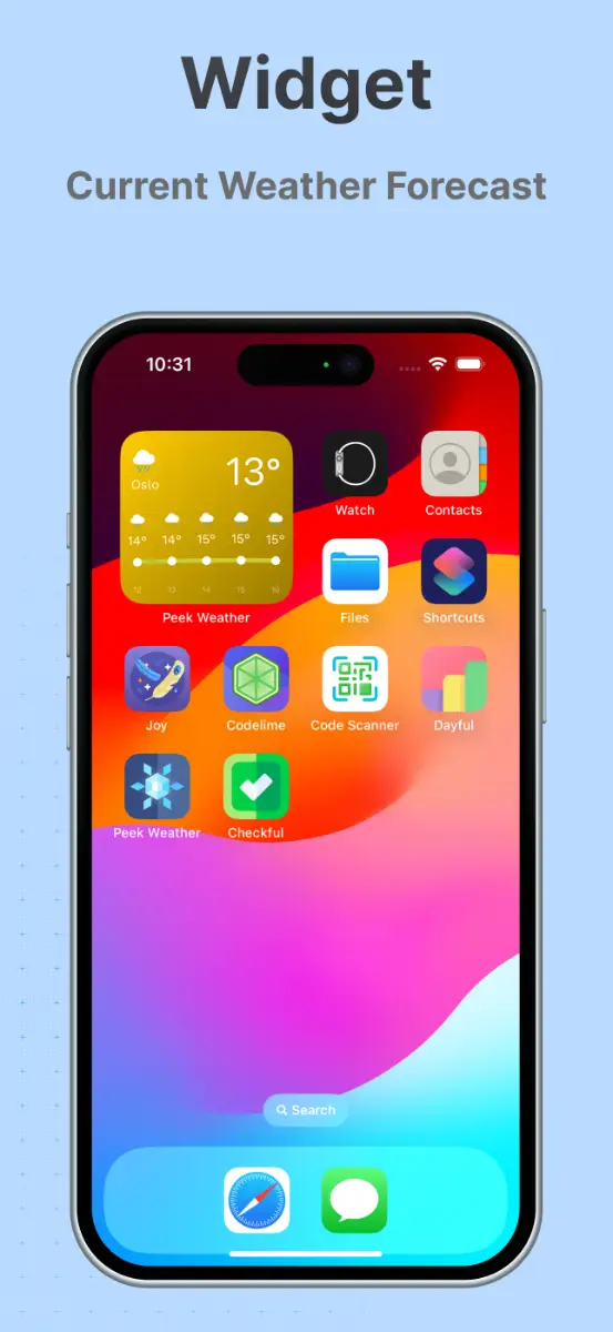 Peek Weather - Rain Forecast image number 21