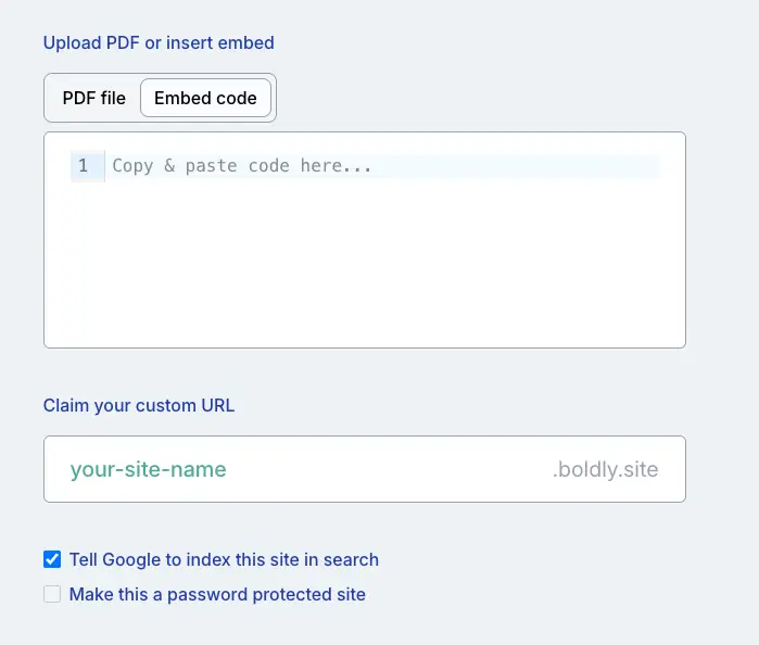 Boldly: Docs to Sites Instantly image number 11
