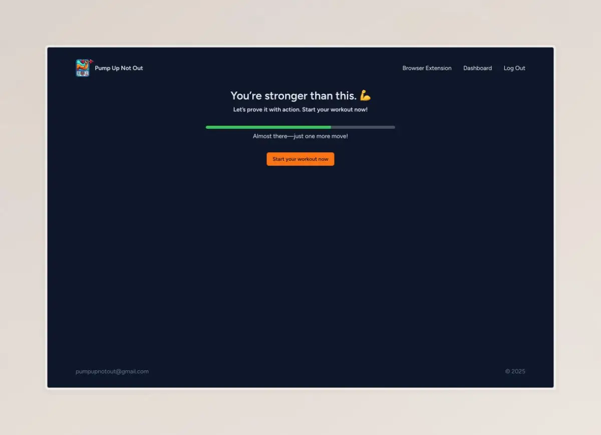 Pump Up Not Out image number 01