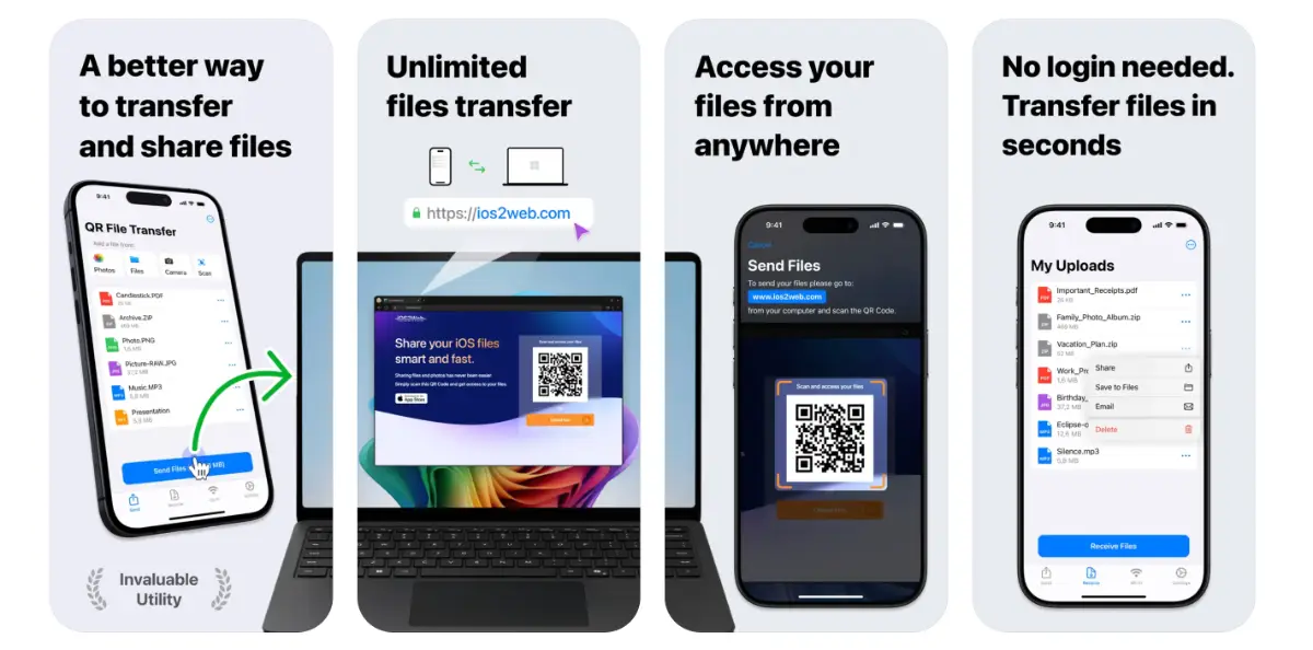QR File Transfer product image