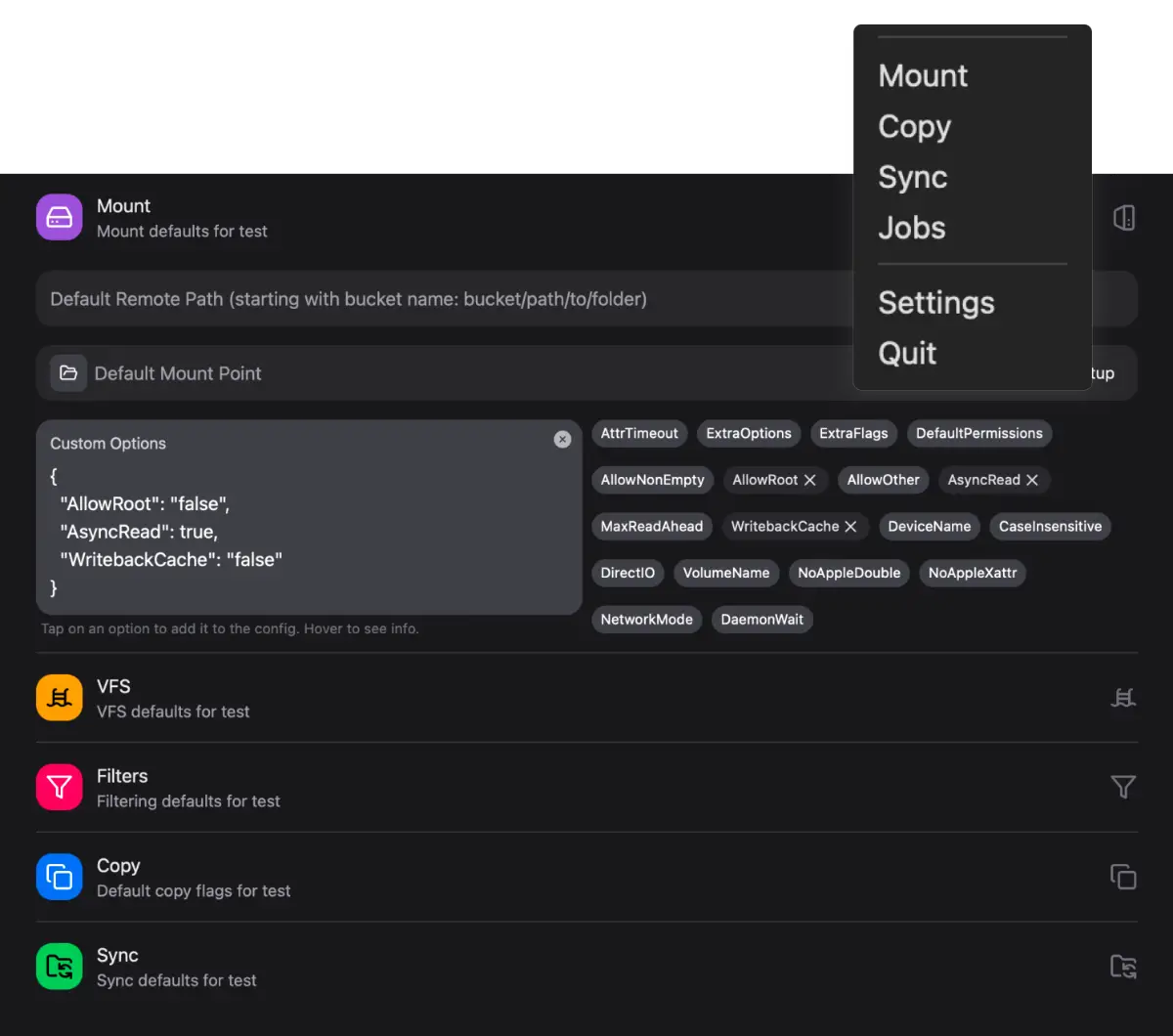 Rclone UI image number 21