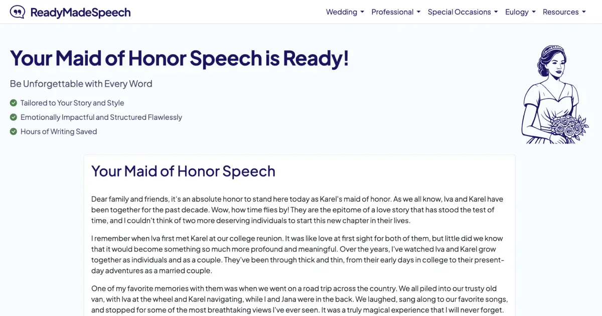 ReadyMadeSpeech image number 21