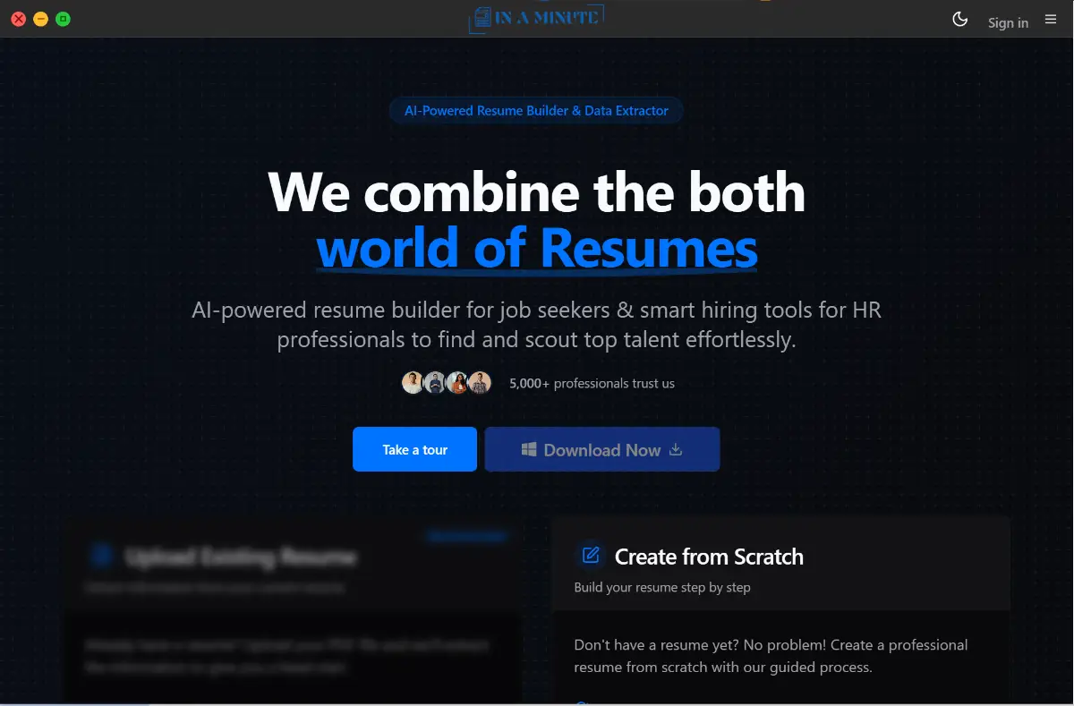 Resume In A Minute image number 21