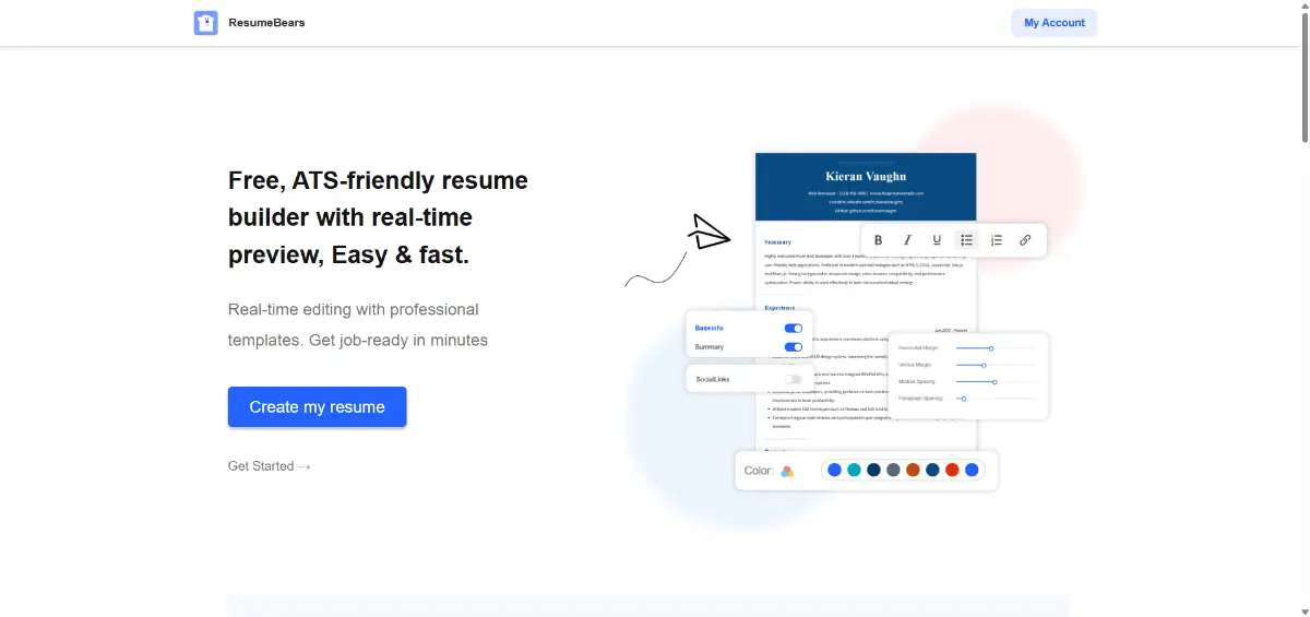 ResumeBears image number 01