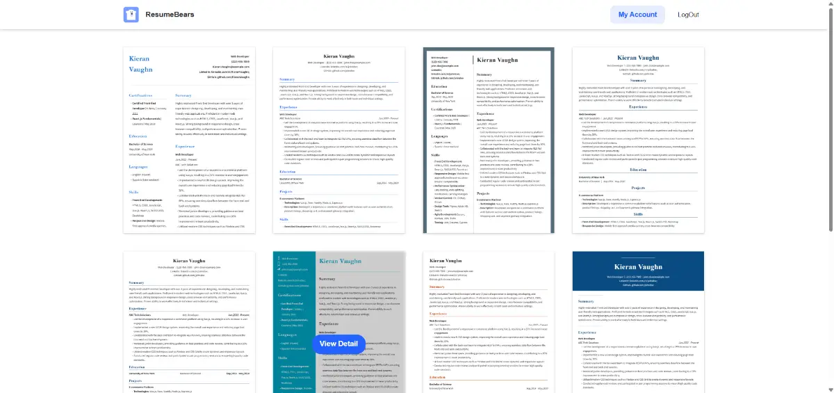 ResumeBears image number 11