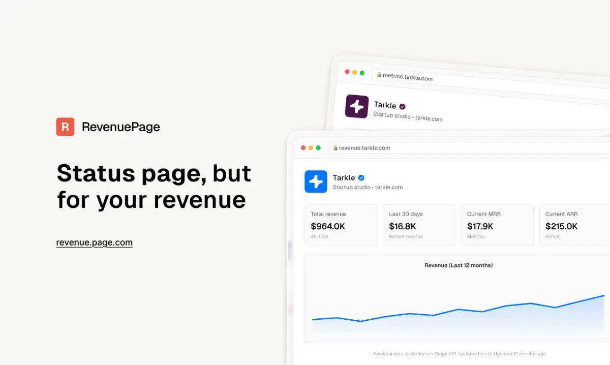 RevenuePage product image