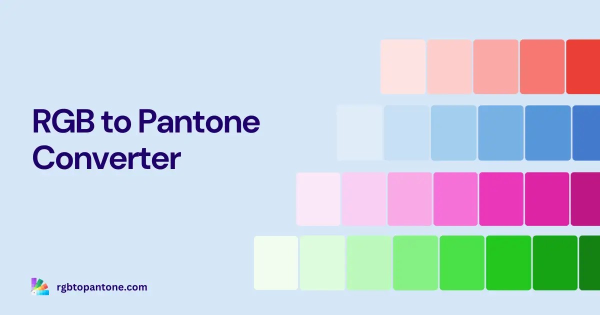 RGB Pantone image number 11