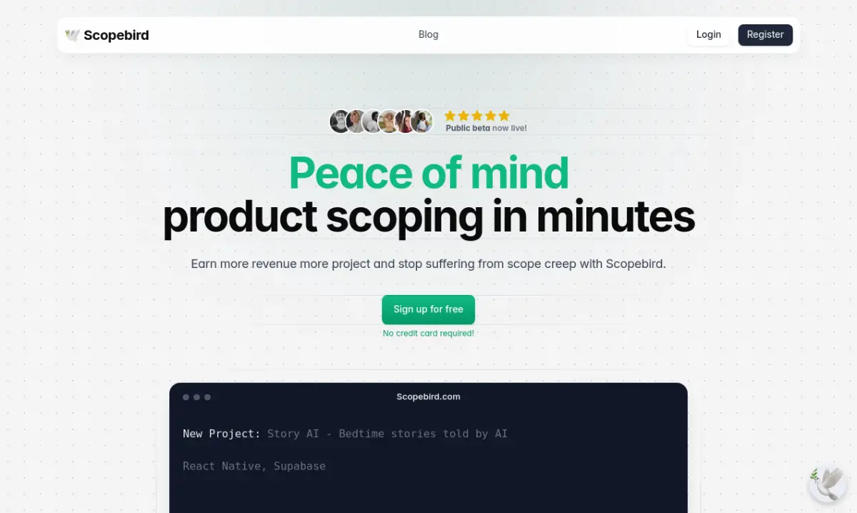 Scopebird product image