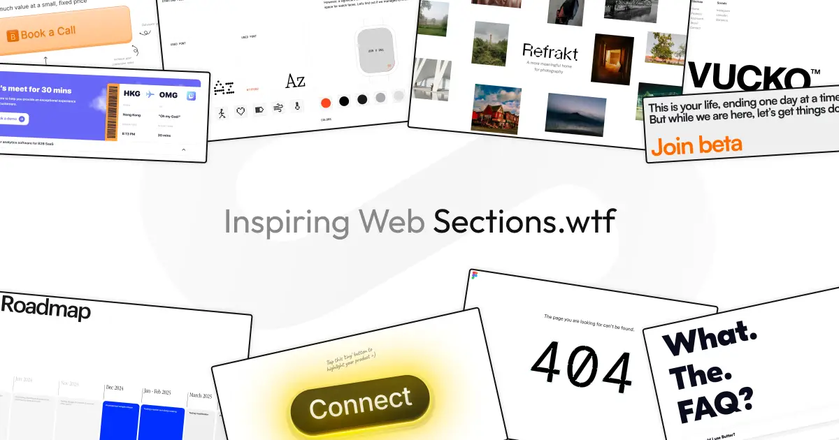 Sections product image