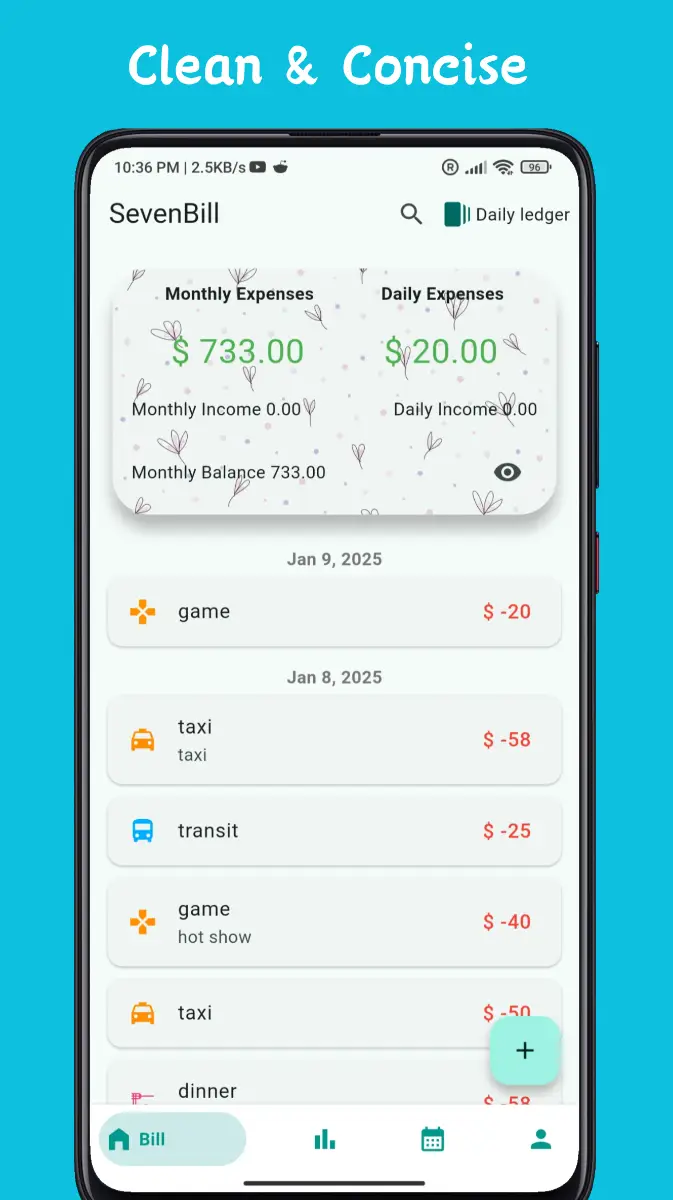 SevenBill App image number 01