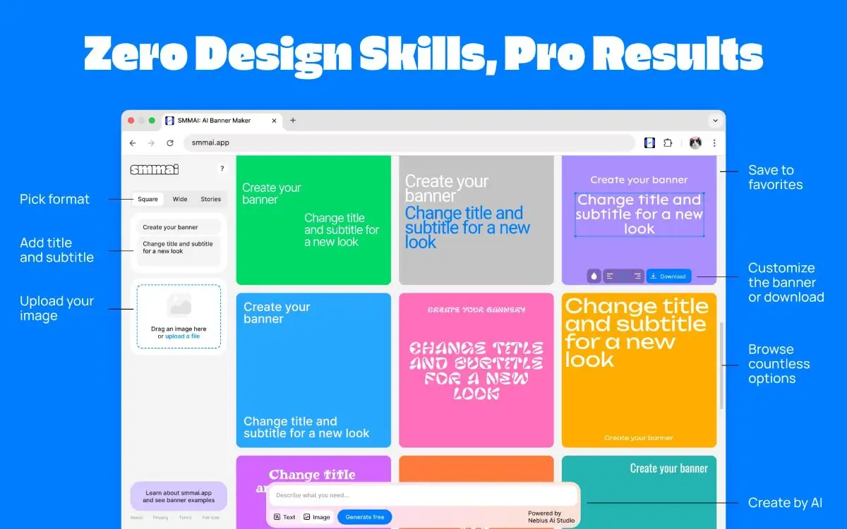 SMMAI — AI Banner Maker image number 11