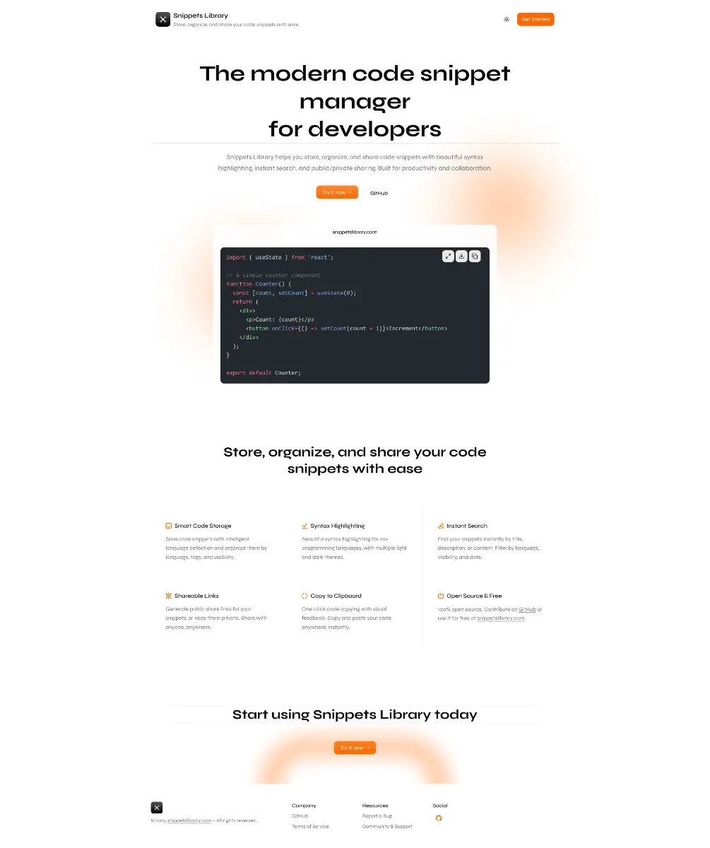 Snippets Library image number 11