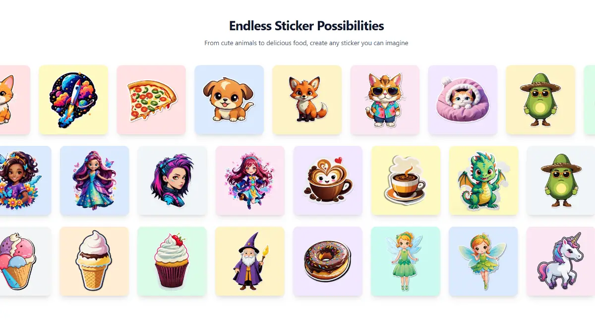 Stickers AI image number 11