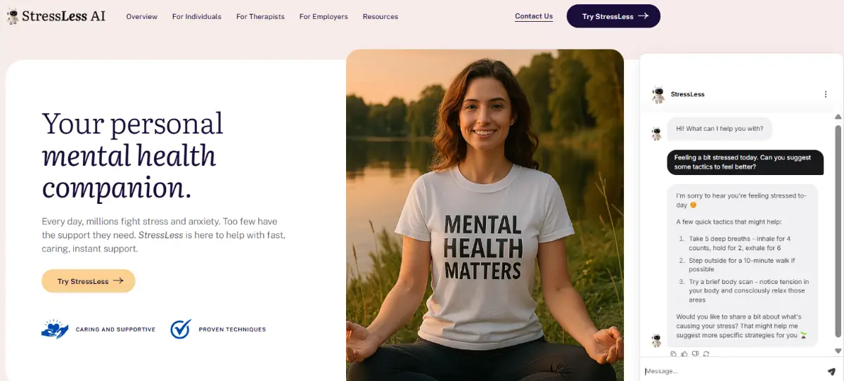 StressLess AI image number 01