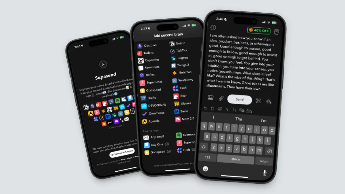 Quick Capture - Supasend image number 11