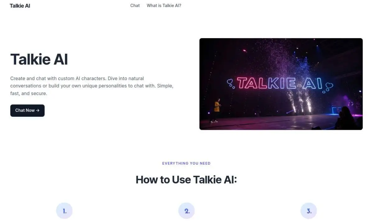 Talkie AI product image