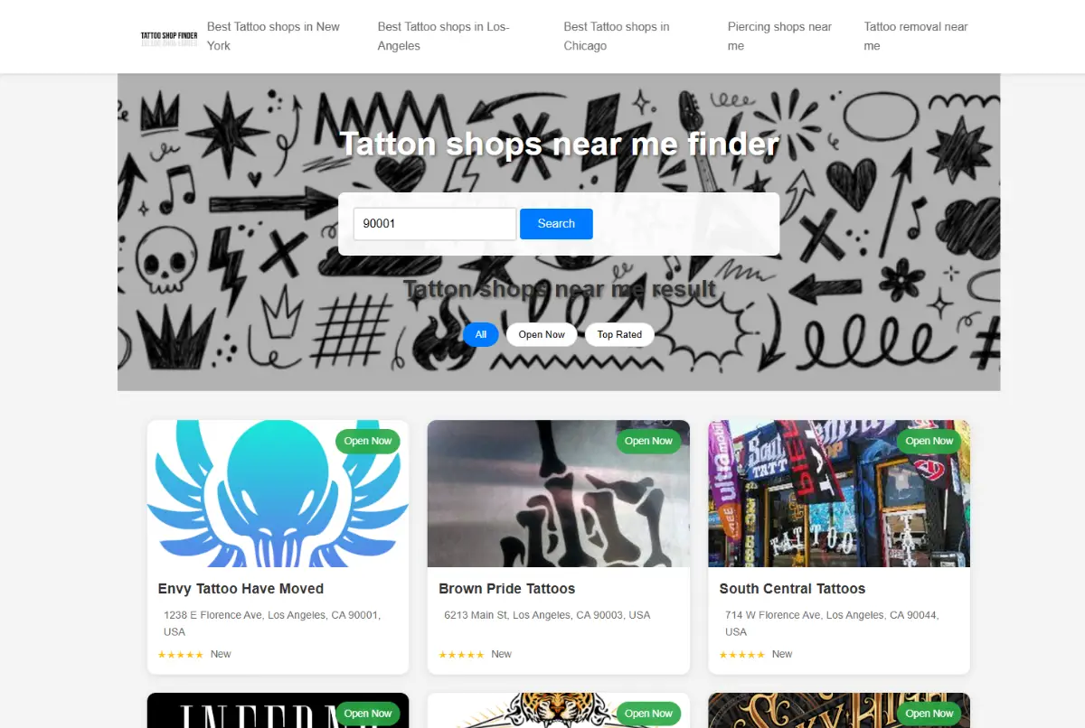 Tattoo shops near me FInder image number 11