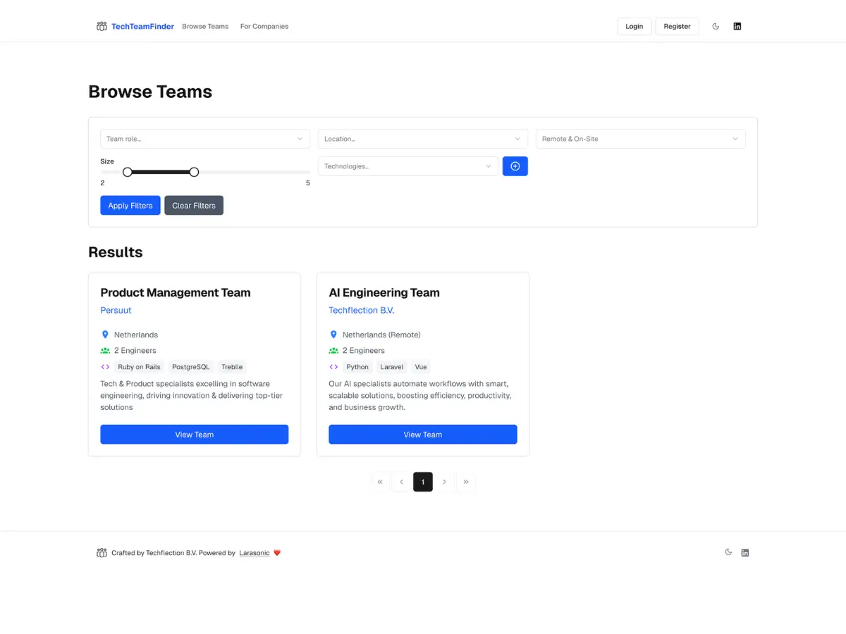 TechTeamFinder image number 11