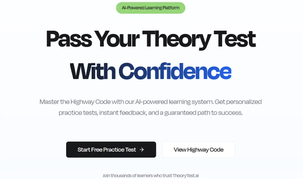 TheoryTestAI product image
