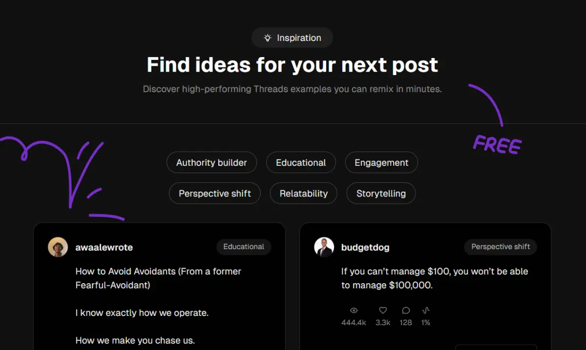 Threads Inspiration Hub image number 11
