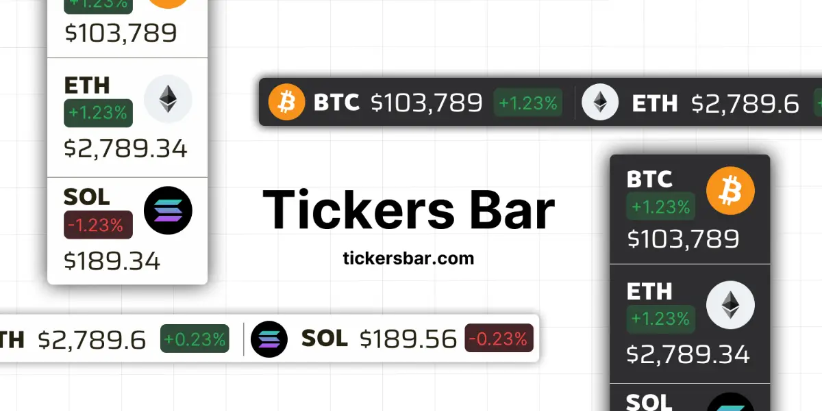 TickersBar product image