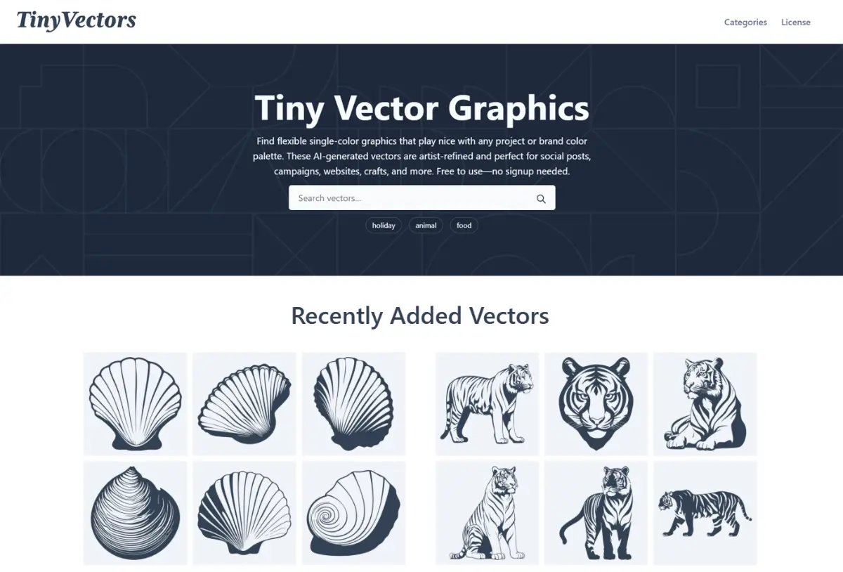 Tiny Vectors product image