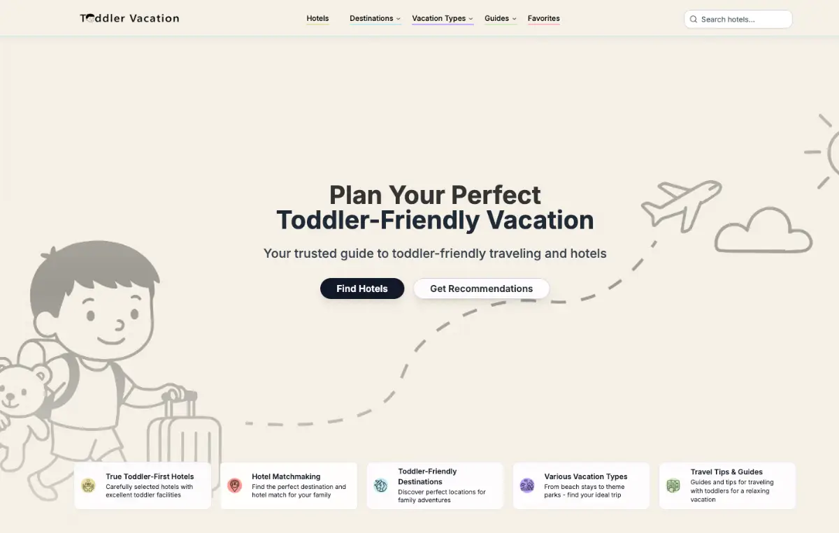 Toddler Vacation product image