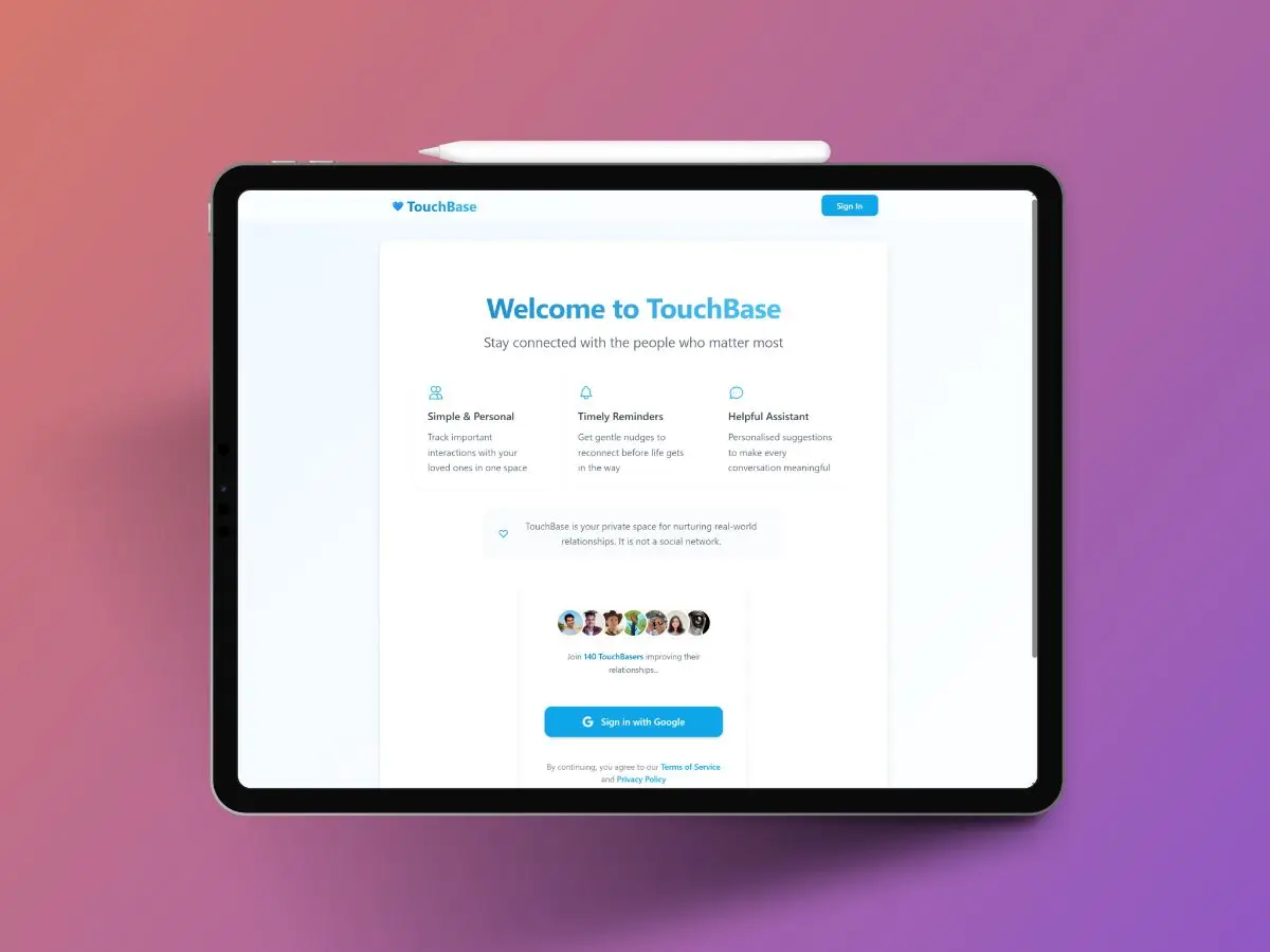 TouchBase (Personal CRM) image number 21